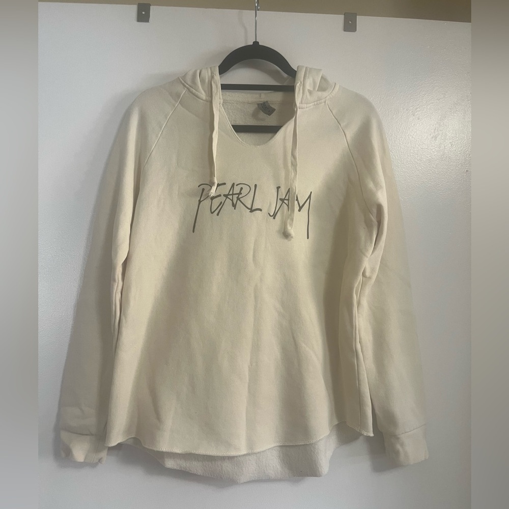 Pearl Jam hoodie, official concert merchandise, Denver 2022